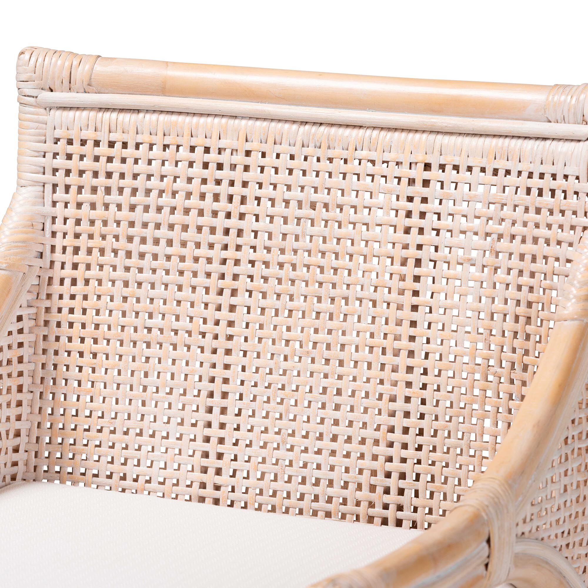 Allen Natural Rattan Counter Stool, BROWN, alternate image number 5