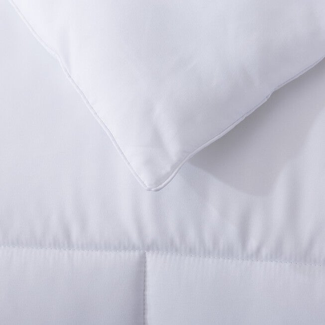 Subway Tile Down Alternative Comforter, White, , alternate image number 3