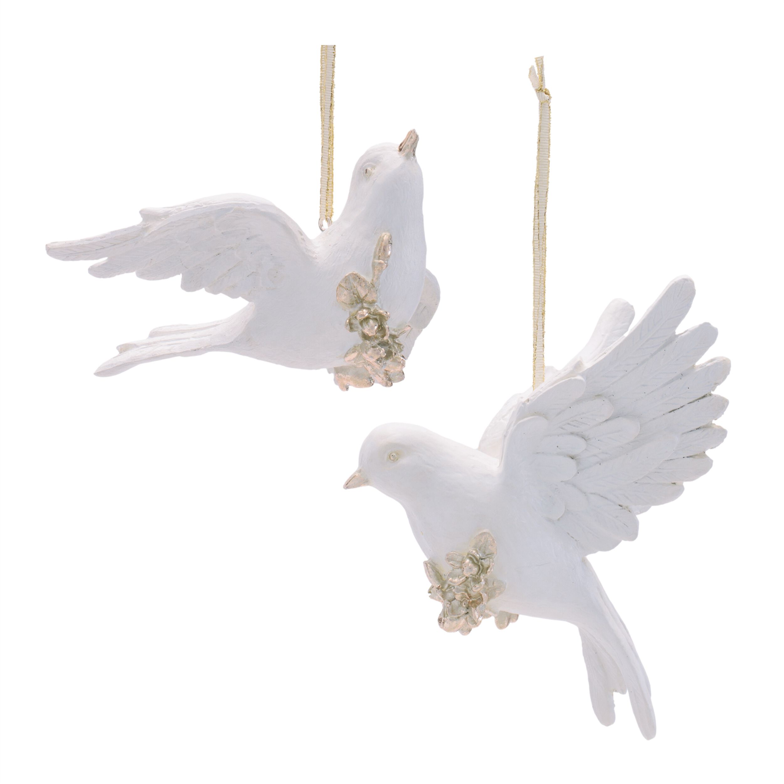 Dove Ornament  (Set of 4)
