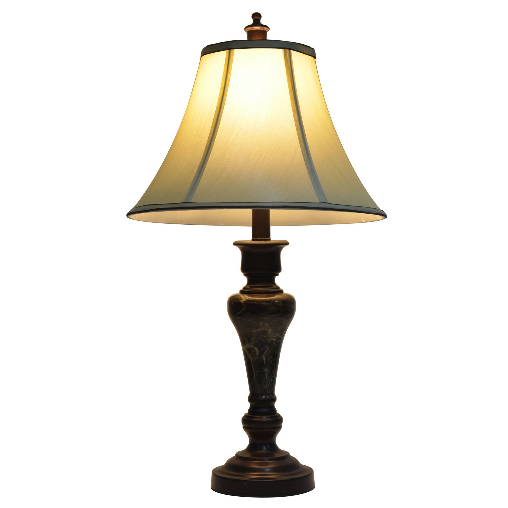 25 inches Bronze and Marble Table Lamp, , on-hover image number 1