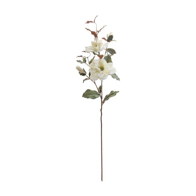Magnolia Floral Spray (Set of 2), GREEN WHITE, alternate image number 1