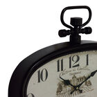 White Vintage Metal Wall Clock, , alternate image number null