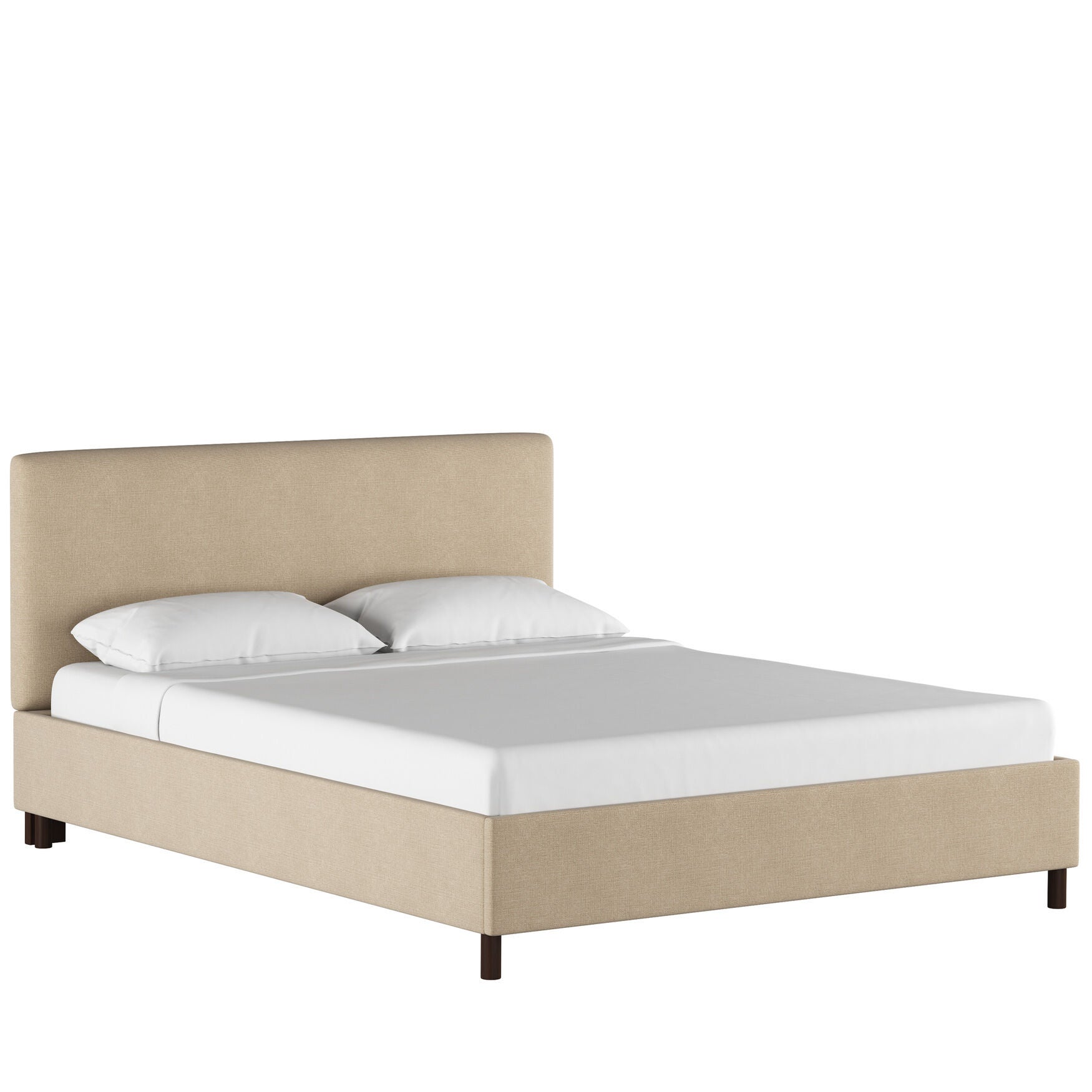 Sawyer Platform Bed in Aiden Almond, LINEN SANDSTONE, hi-res image number 0