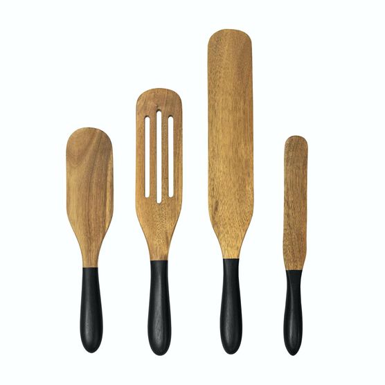 4-Piece Acacia Spurtle Set, , on-hover image number null