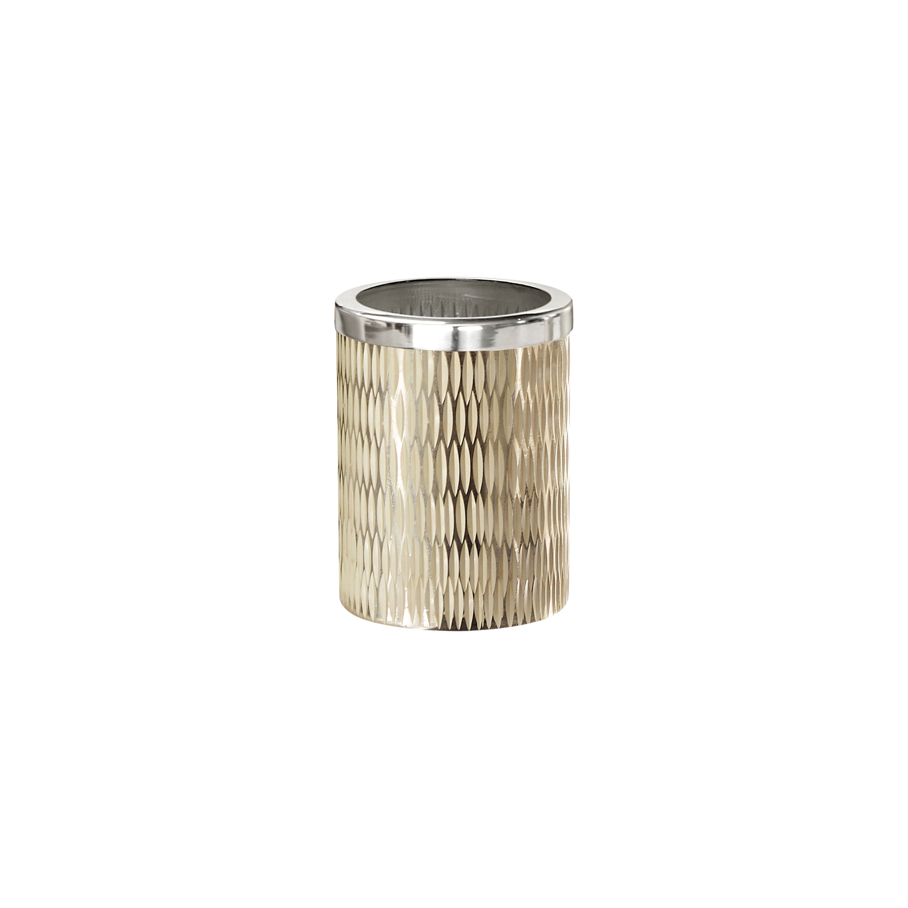TANNA BATH ACCESSORIES TUMBLER, TURQUOISE, hi-res image number 0