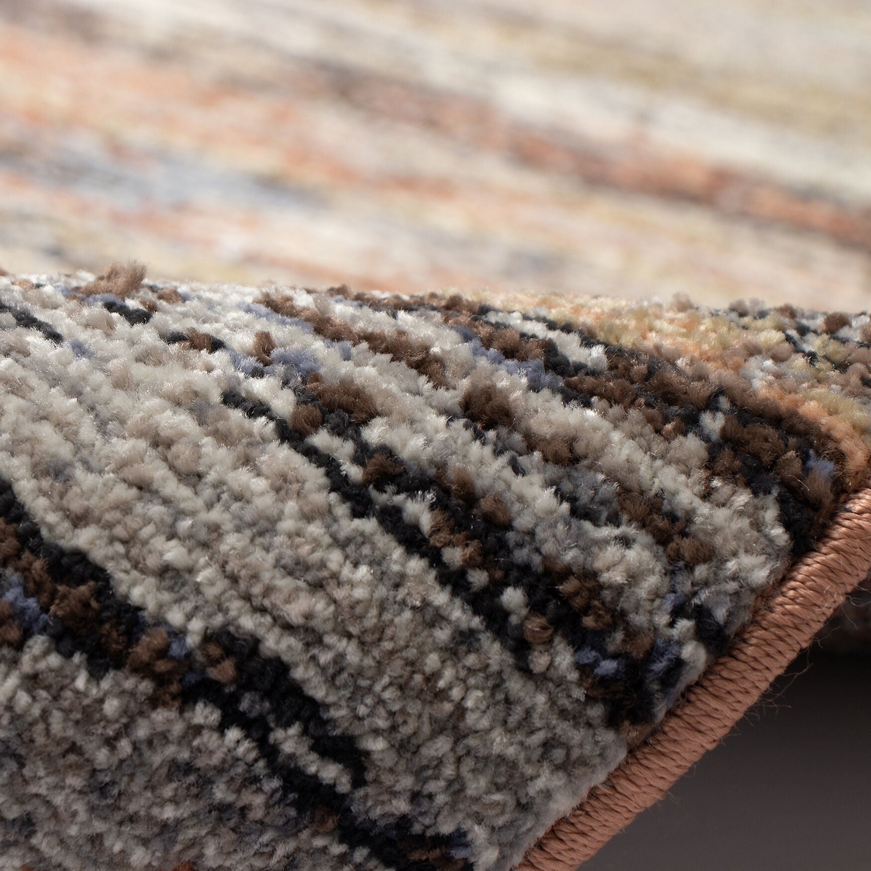 Ariana Brushstrokes Indoor Area Rug Earth, , alternate image number 3