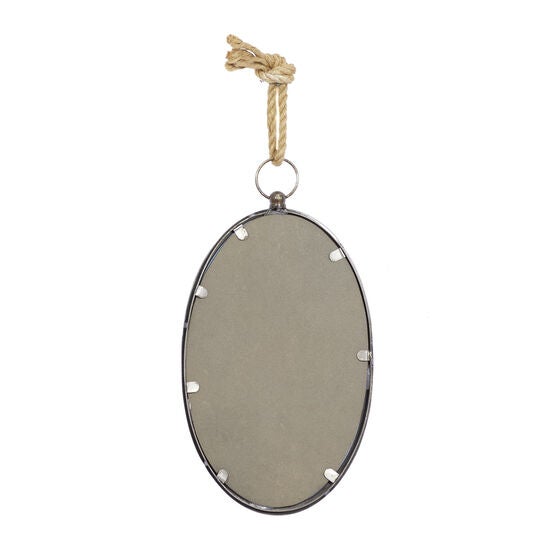 Set Of 5 Grey Metal Glam Wall Mirror, , on-hover image number null