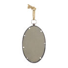 Set Of 5 Grey Metal Glam Wall Mirror, , on-hover image number null
