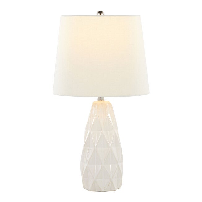 Hex 20 inches Ceramic Accent Lamp - Set Of 2, , alternate image number null