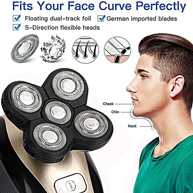 5 In 1 Head Shaver Beauty Tools, , alternate image number null