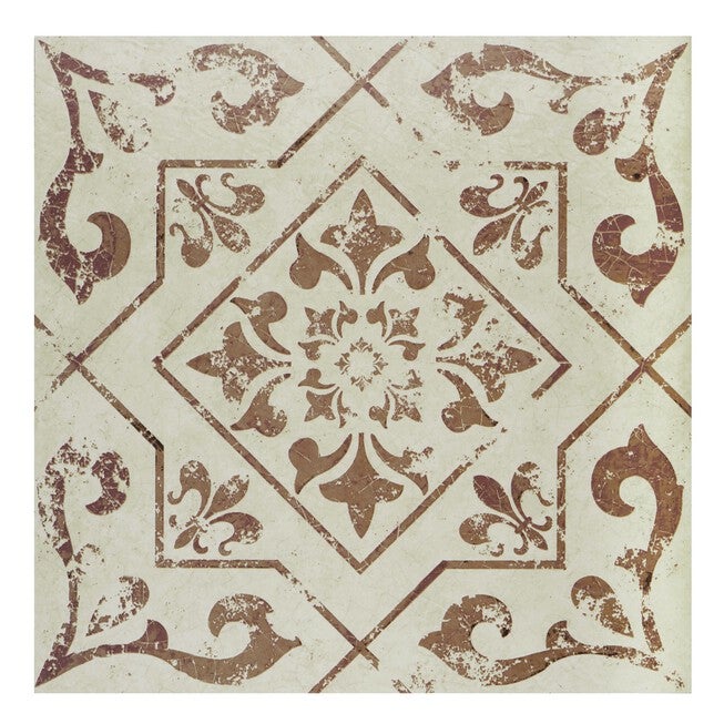 Retro 12X12 Self Adhesive Vinyl Floor Tile, TAN TAUPE, hi-res image number null