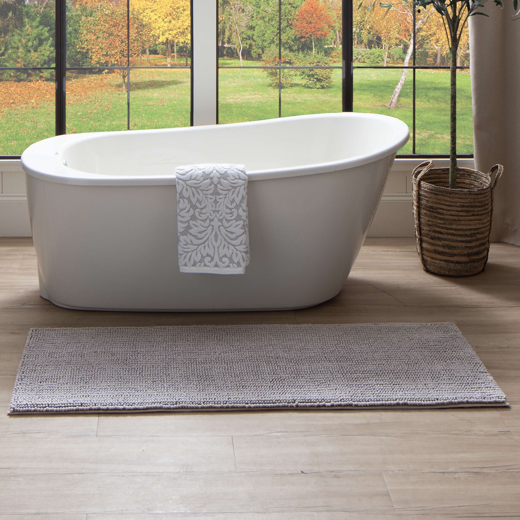 Homespun Noodle Bath Rug, , alternate image number 5