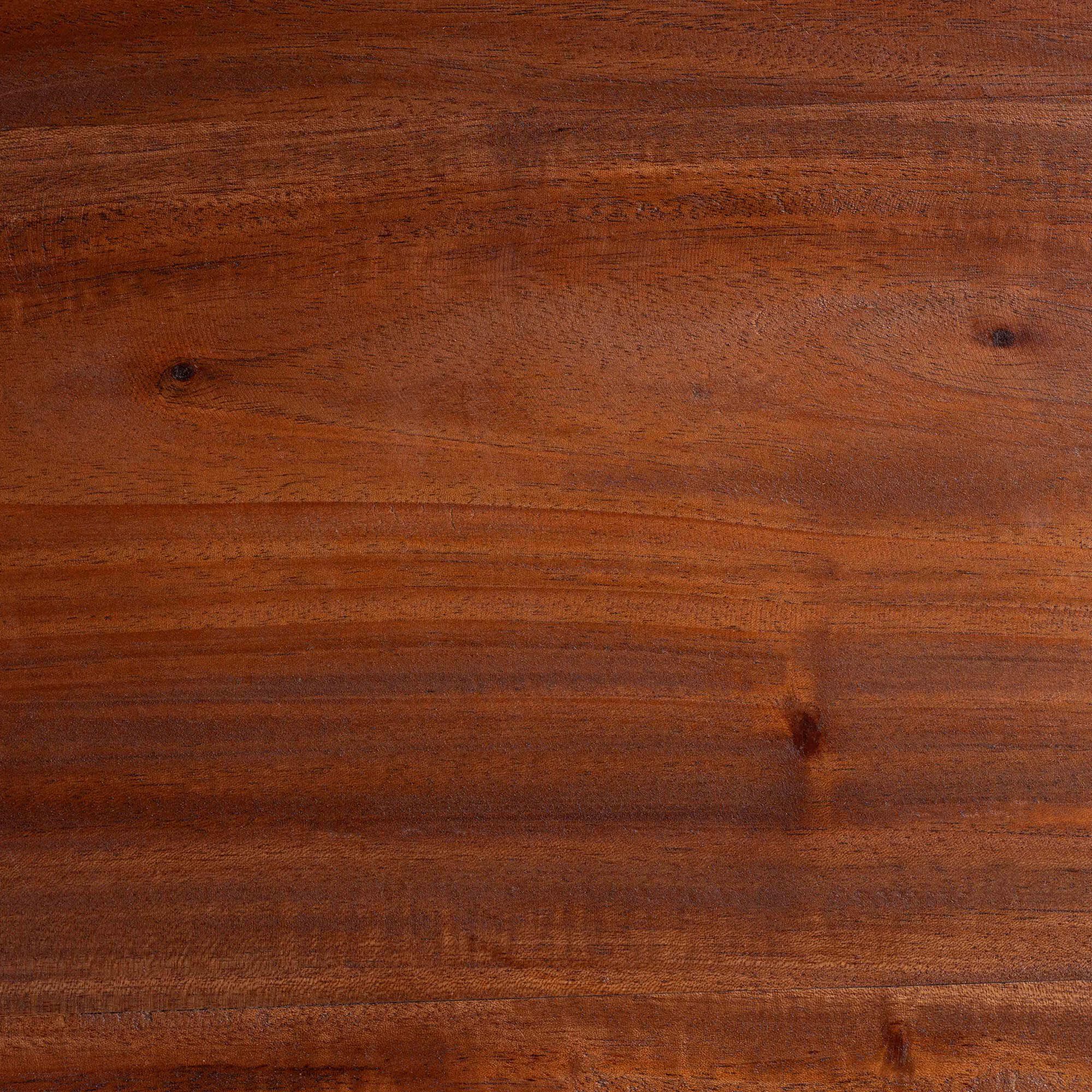 Donna Nightstand with Pedestal Base, BROWN, alternate image number 6