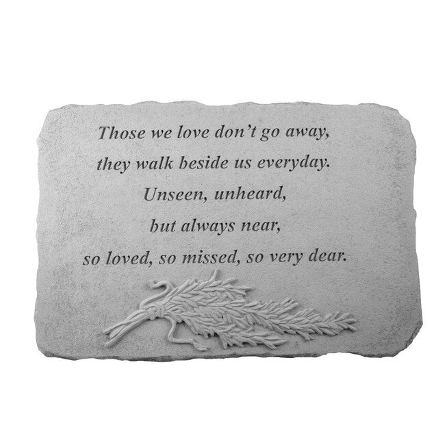 Those We Love Garden Memorial Accent Stone, GREY, hi-res image number null