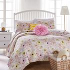 Misty Bloom Quilt and Pillow Sham Set, , alternate image number null