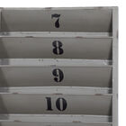 Grey Industrial Memo Board Metal Wall Décor, , alternate image number null
