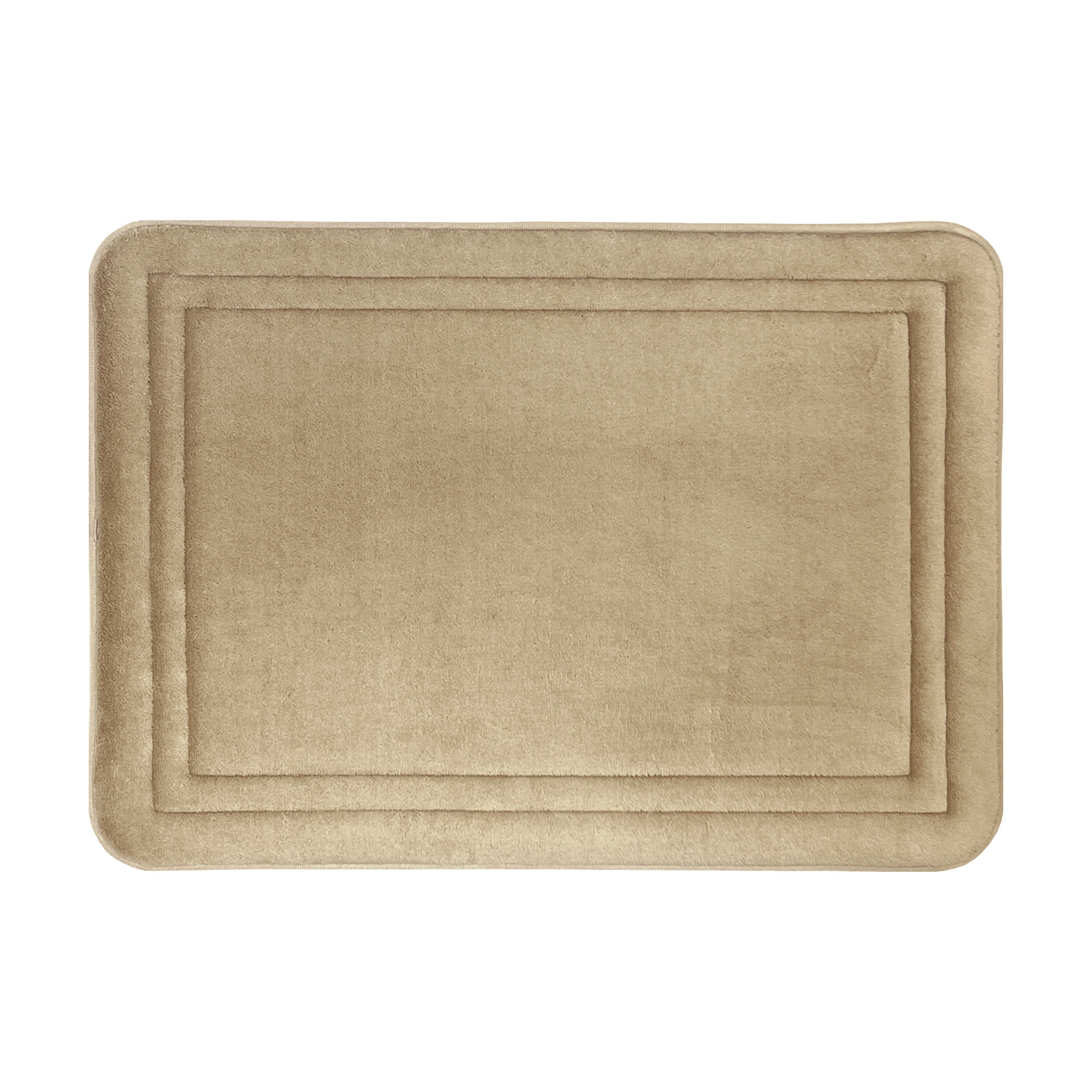 Elle 17x24 Memory Foam Mat, TAN, hi-res image number 0