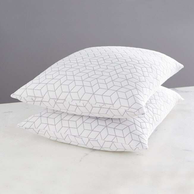 Sleep Solutions 2-Pack Pillows, CHARCOAL, hi-res image number 0