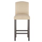 Velvet Camelback Barstool, , on-hover image number null