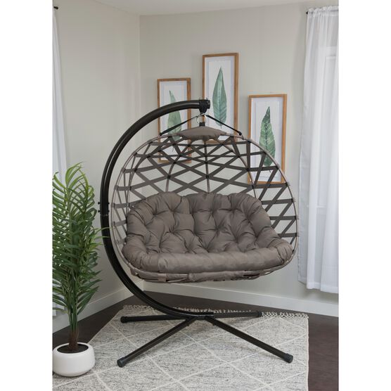 Hanging Pumpkin Cross Weave Loveseat, , alternate image number null