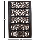 Brown Traditional Ornamental Wood Wall Décor, , alternate image number null