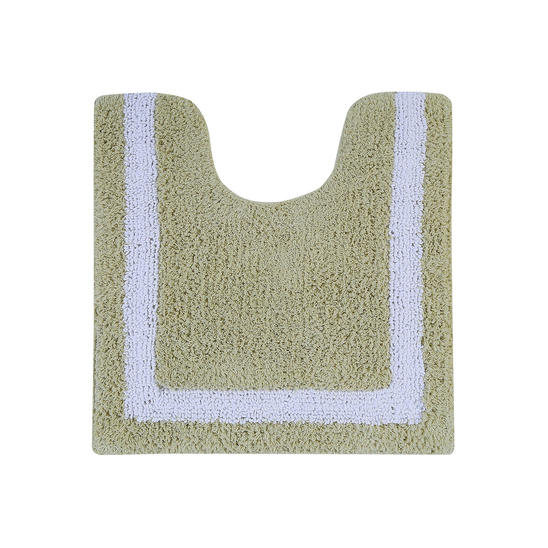 Hotel Collection 100% Cotton 20" X 20" Contour Bath Rug