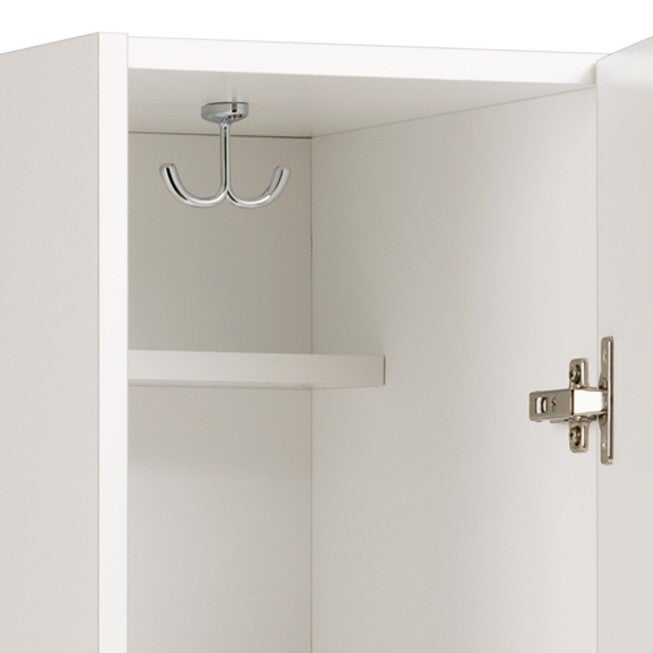 Elite Double Tier Locker, White, , alternate image number 3