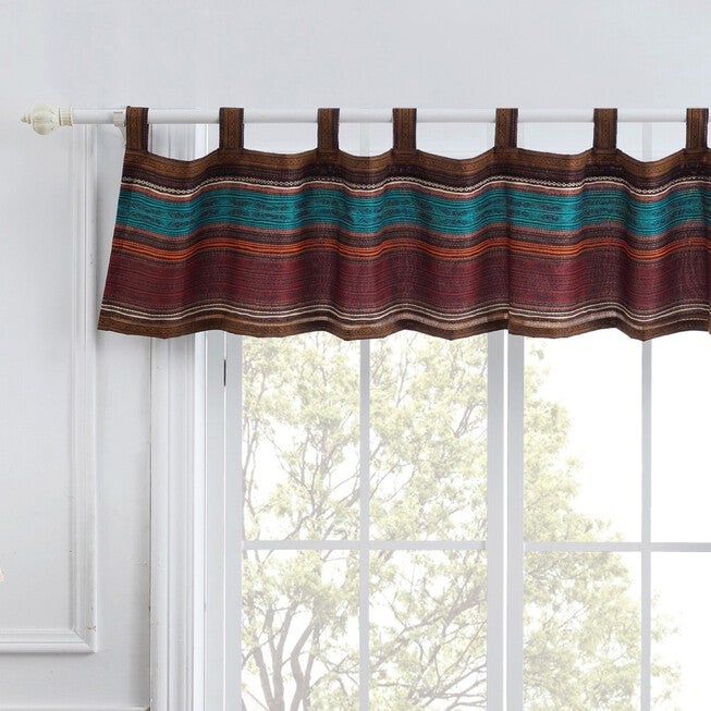 Tucson Coffee Window Valance , COFFEE, hi-res image number 0