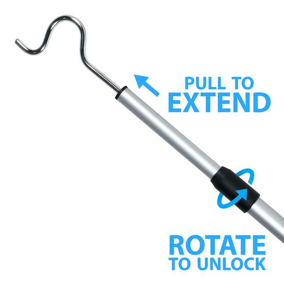 Aluminum Shepherds Hook with Cushion Handle, , alternate image number null