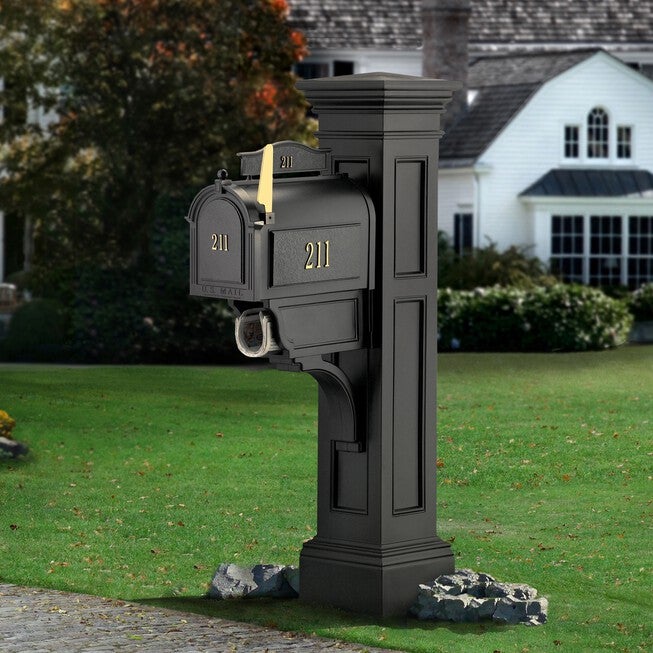 Liberty Mail Post, BLACK, hi-res image number null