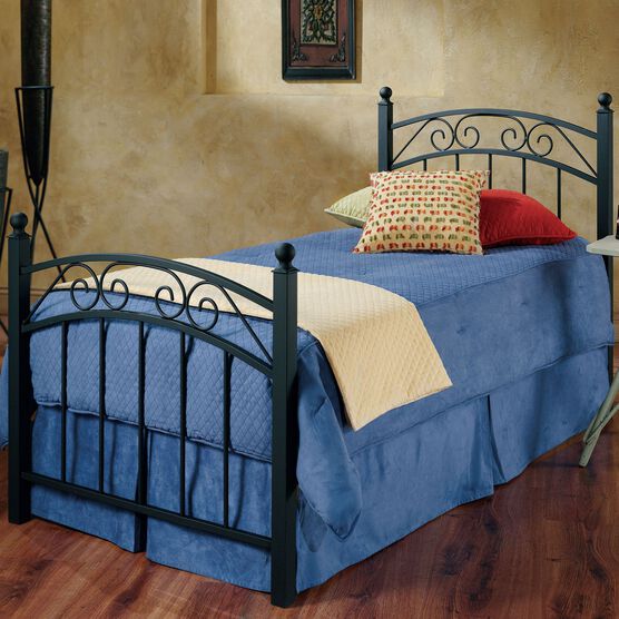 Queen Bed Set with Bed Frame, 83½"Lx62¼"Wx36¼"H, BLACK Queen Bed Set with Bed Frame, 83½"Lx62¼"Wx36¼"H, BLACK