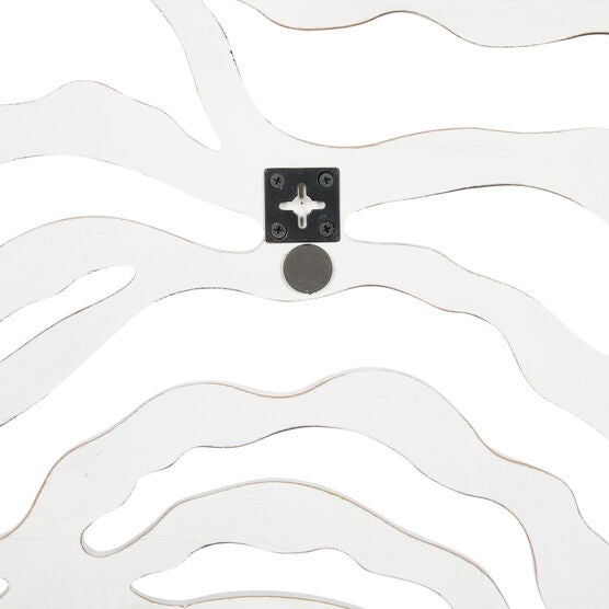 White Coastal Wood Wall Mirror, , on-hover image number null