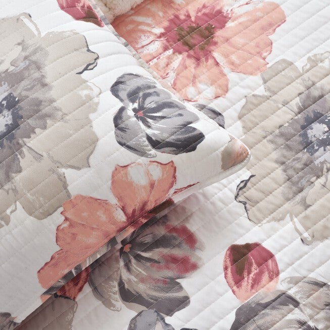 Lush Décor Leah Quilt Blue 3Pc Set, , alternate image number 10