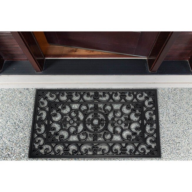 Scroll Rubber Doormat, , alternate image number 2