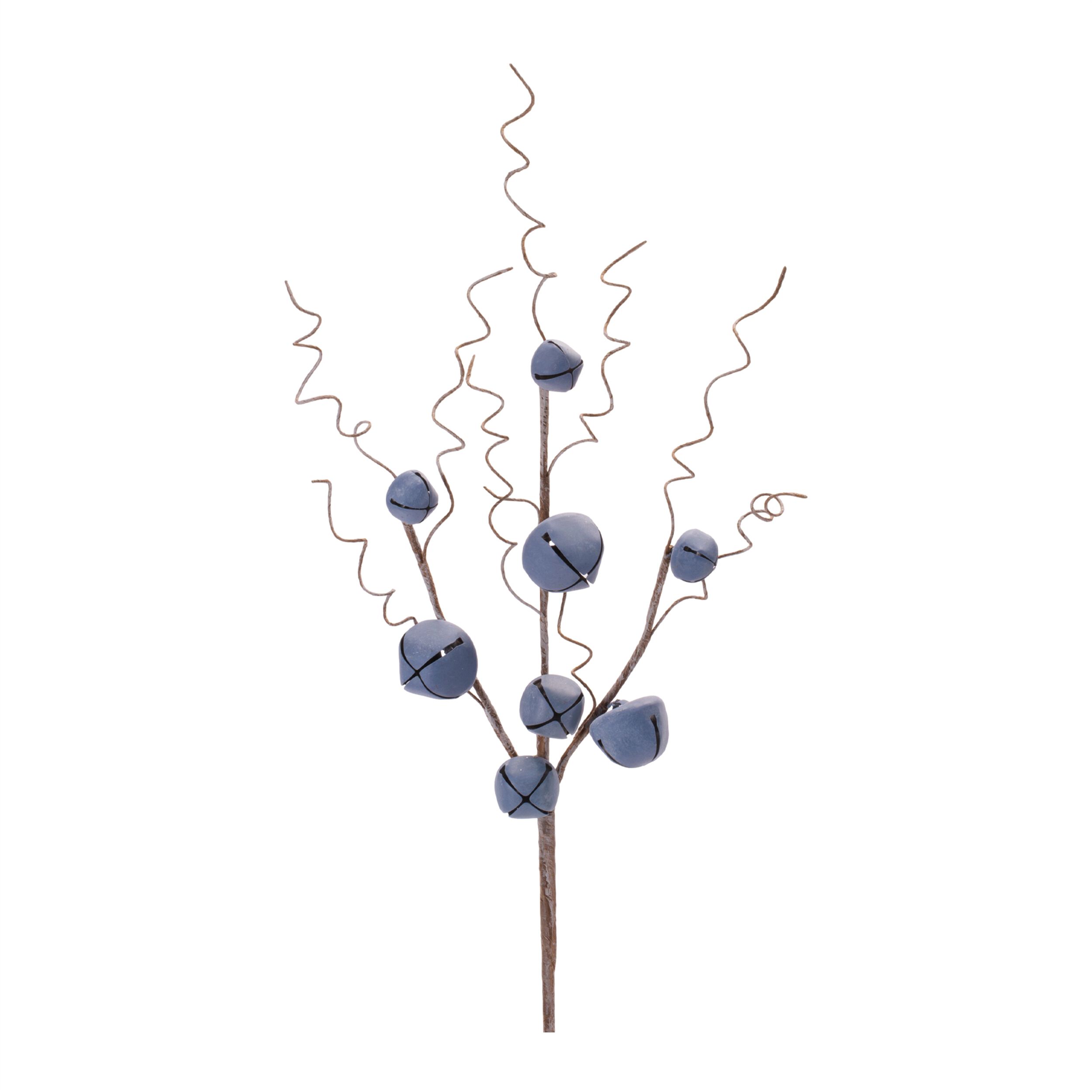Rustic Jingle Bell Stem (Set of 4)