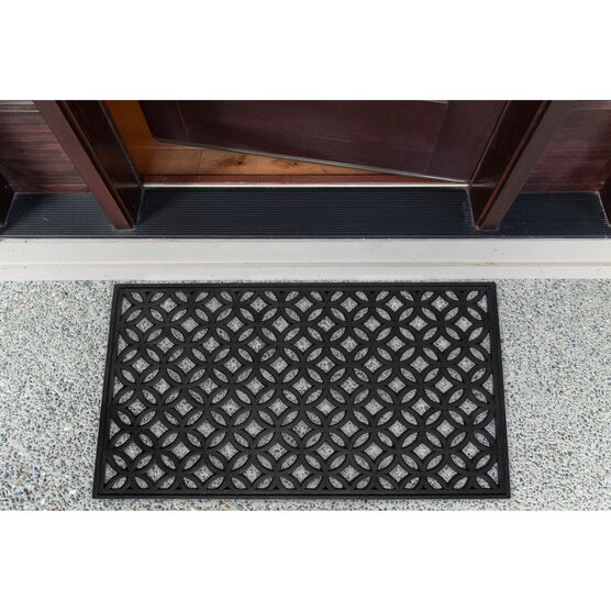 Lattice Rubber Doormat, , alternate image number null