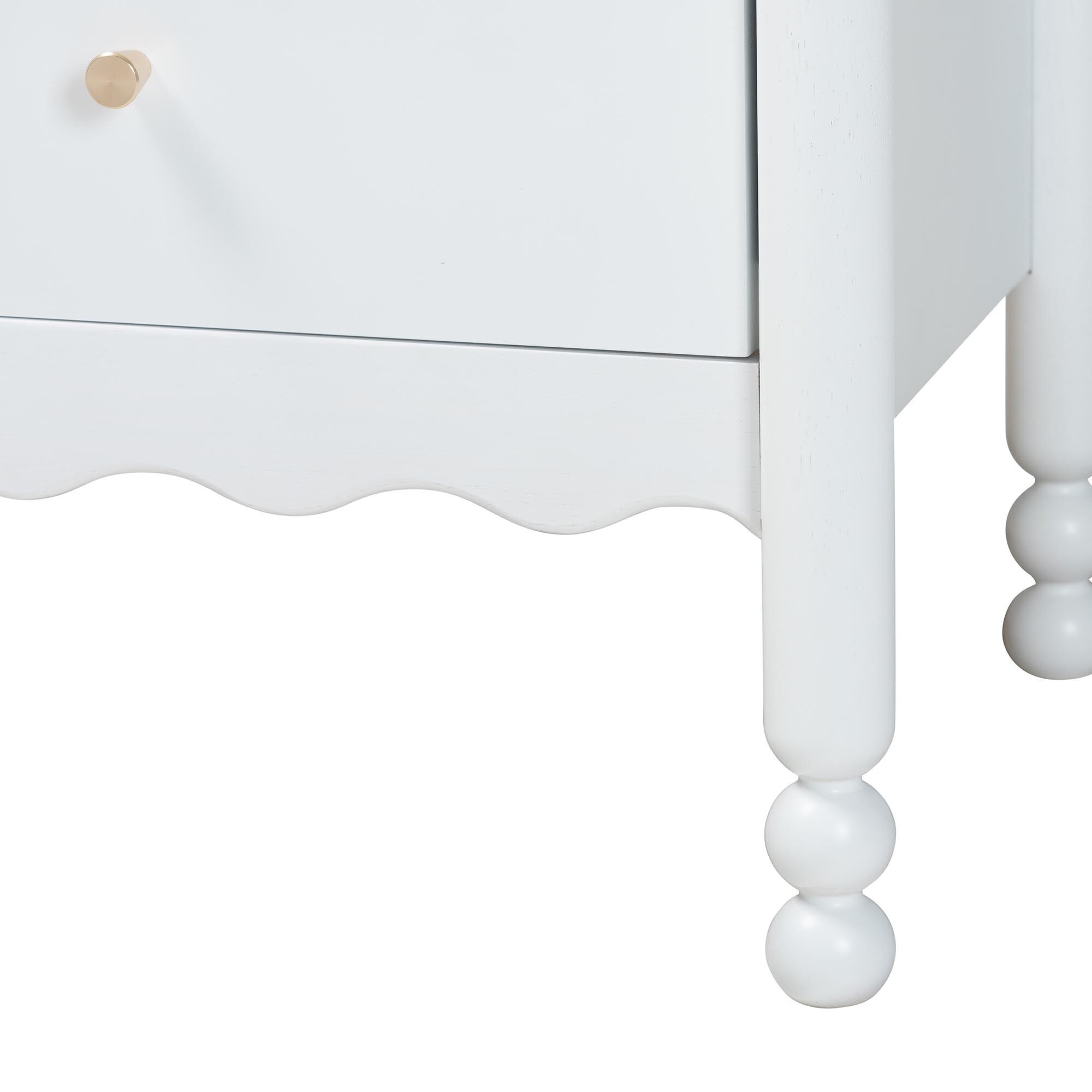 Hoffman Nightstand, WHITE, alternate image number 6