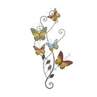 Multi Colored Metal Eclectic Wall Decor, MULTI, hi-res image number null