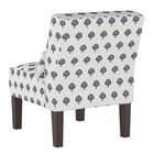 Block Paisley Armless Chair, , alternate image number null