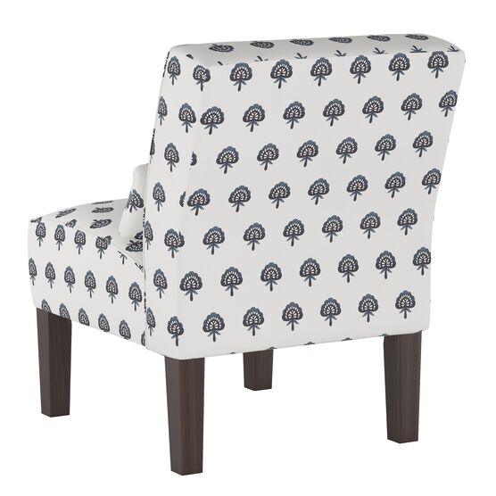 Block Paisley Armless Chair, , alternate image number null