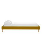 Velvet Platform Bed, , alternate image number null