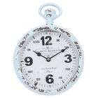 Set Of 2 Multi Colored Metal Vintage Wall Clock, , alternate image number null