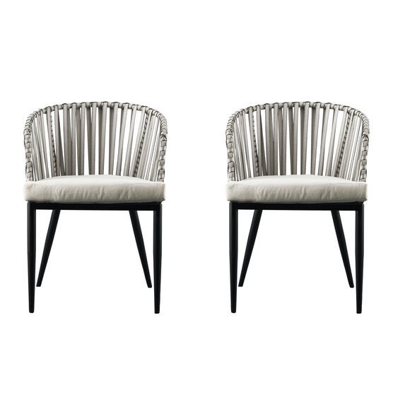 Melilani Outdoor Chairs w/ Cushions – 2pc Set, , alternate image number null