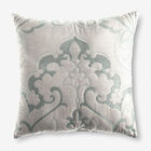 Amelia 16" Square Pillow, IVORY SEAGLASS, hi-res image number null