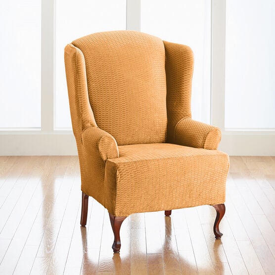 BH Studio Brighton Stretch Wing Chair Slipcover, BH Studio Brighton Stretch Wing Chair Slipcover,