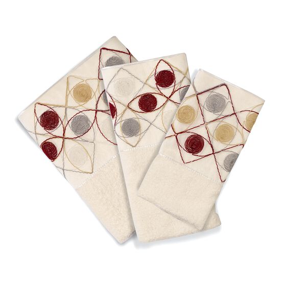 Sedona 3-Pc Towel Set, BEIGE, hi-res image number null
