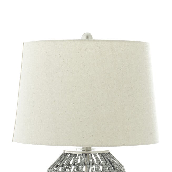 Grey Coastal Table Lamp, , alternate image number 6