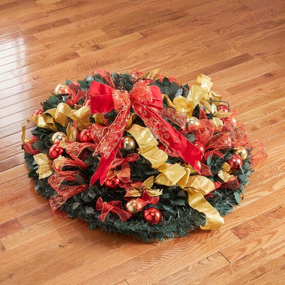 Fully Decorated Pre Lit 7 Pop Up Christmas Tree Christmas