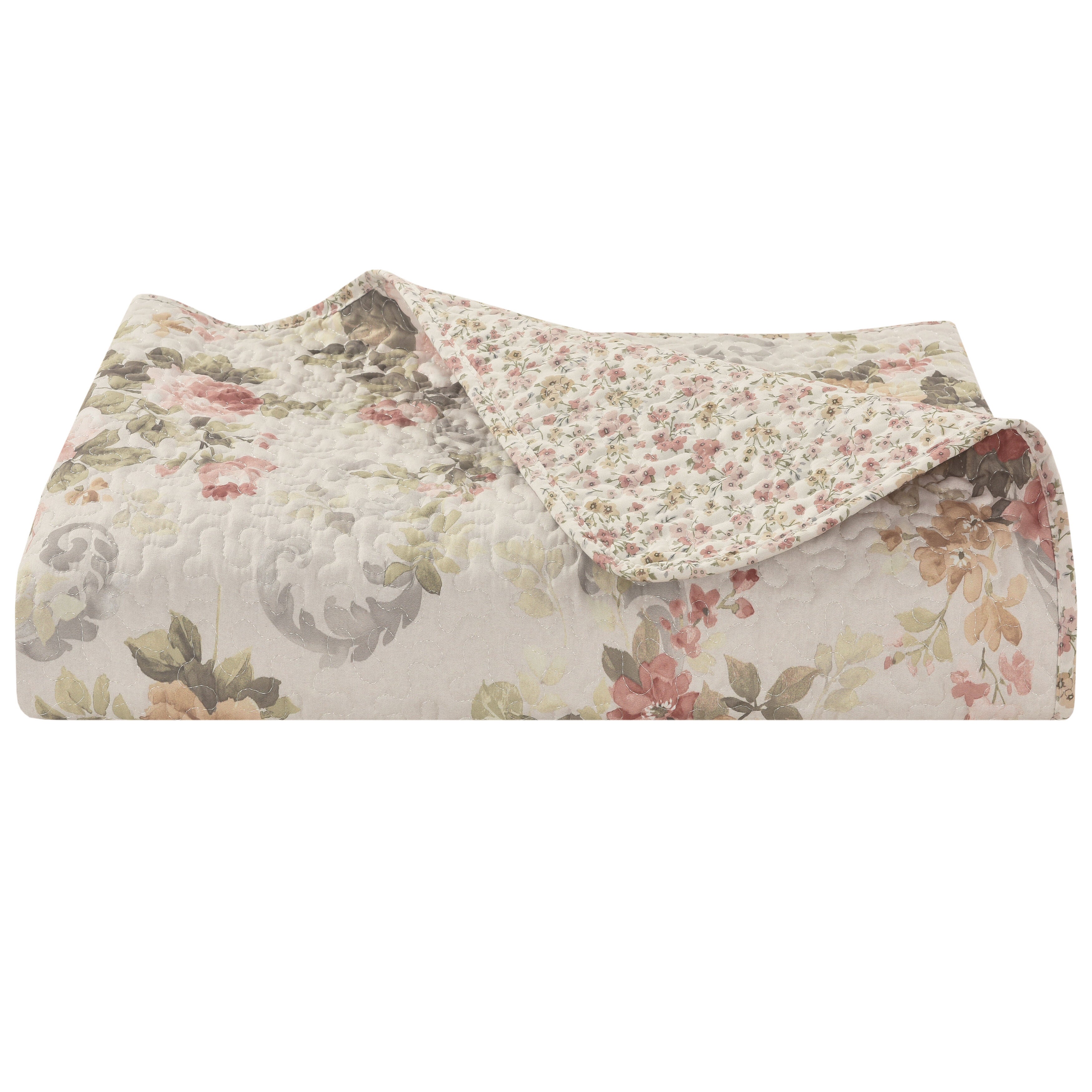 Chablis 3 Piece Quilt Set, ROSE GOLD, alternate image number 3