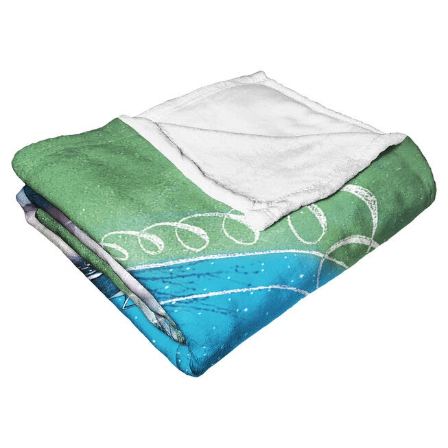 Wb Polar Express Round Trip Silk Touch Throw Blanket, , alternate image number null